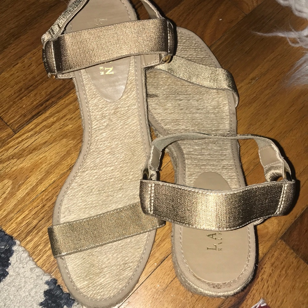 Ralph Lauren Summer Wedges